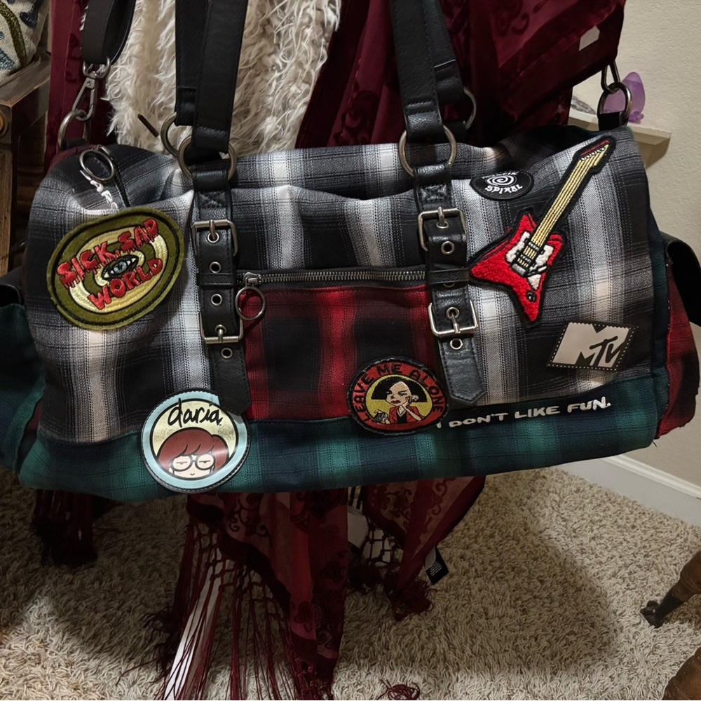 Dolls Kill Daria collection overnight bag excellent condition